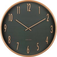 Designové nástěnné hodiny 5996GR Karlsson 40cm