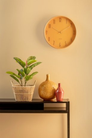Designové nástěnné hodiny 5996YE Karlsson 40cm