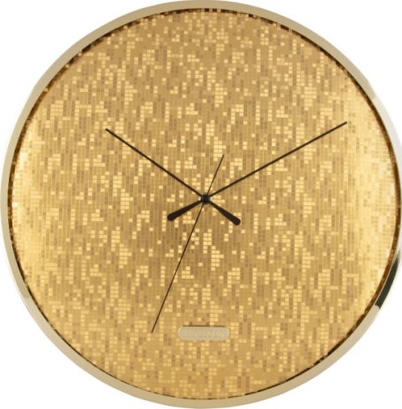 Designové nástěnné hodiny 6005GD Karlsson 40cm