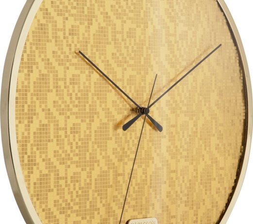 Designové nástěnné hodiny 6005GD Karlsson 40cm