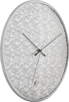 Designové nástěnné hodiny 6005SI Karlsson 40cm