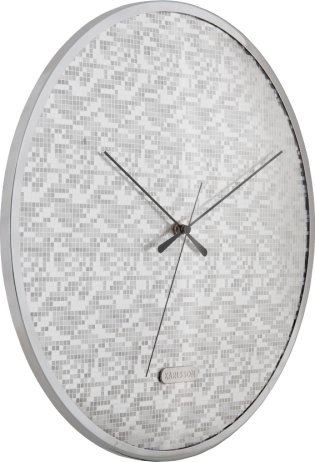 Designové nástěnné hodiny 6005SI Karlsson 40cm