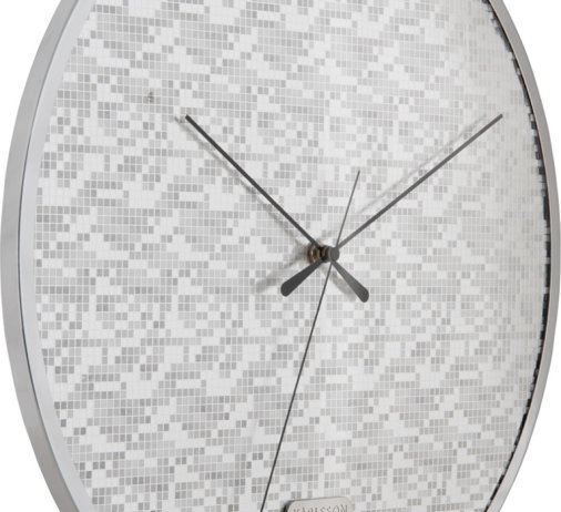 Designové nástěnné hodiny 6005SI Karlsson 40cm