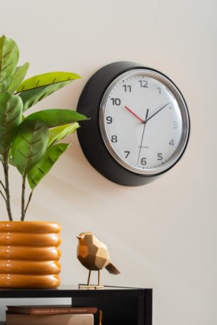 Designové nástěnné hodiny 6006BK Karlsson 34cm