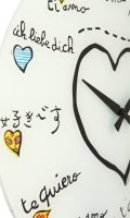 Designové nástěnné hodiny 8030 Nextime Loving You 43cm