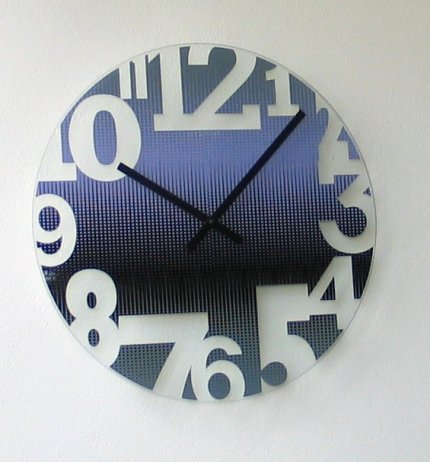 Designové nástěnné hodiny 8127pa Nextime Swing 43cm