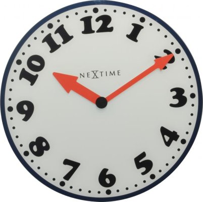 Designové nástěnné hodiny 8151 Nextime Boy 43cm