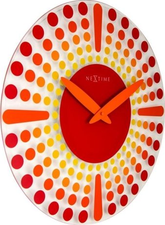 Designové nástěnné hodiny 8182ro Nextime Dreamtime 43cm