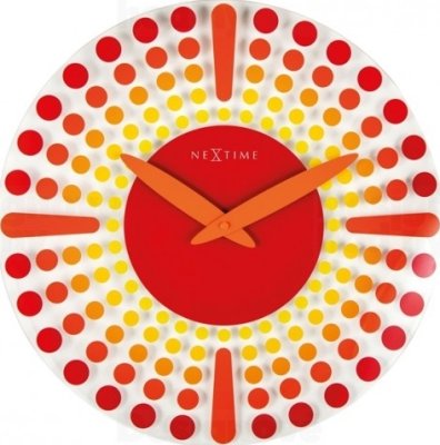 Designové nástěnné hodiny 8182ro Nextime Dreamtime 43cm
