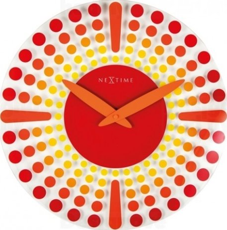 Designové nástěnné hodiny 8182ro Nextime Dreamtime 43cm