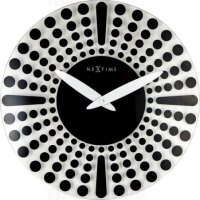 Designové nástěnné hodiny 8182zw Nextime Dreamtime 43cm