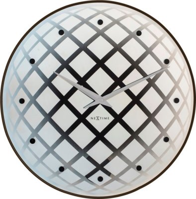 Designové nástěnné hodiny 8185zi Nextime Pendula Round 43cm