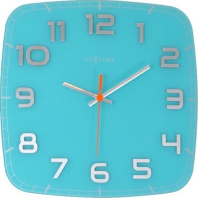Designové nástěnné hodiny 8816tq Nextime Classy square 30cm