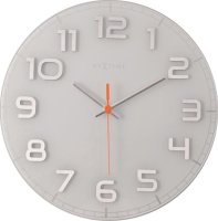 Designové nástěnné hodiny 8817wi Nextime Classy round 30cm