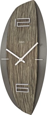 Designové nástěnné hodiny 9600 AMS 45cm