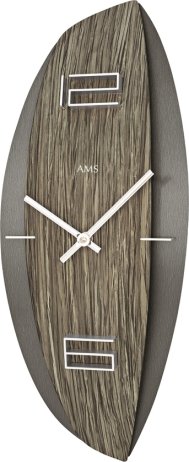 Designové nástěnné hodiny 9600 AMS 45cm