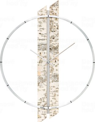 Designové nástěnné hodiny 9604 AMS 55cm