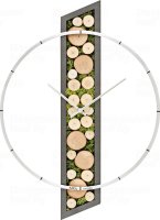 Designové nástěnné hodiny 9607 AMS 55cm