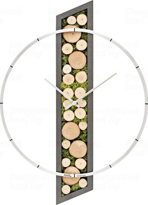 Designové nástěnné hodiny 9607 AMS 55cm