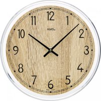 Designové nástěnné hodiny 9631 AMS 23cm