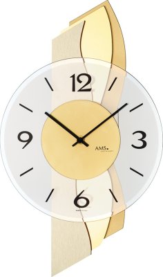 Designové nástěnné hodiny 9669 AMS 47cm