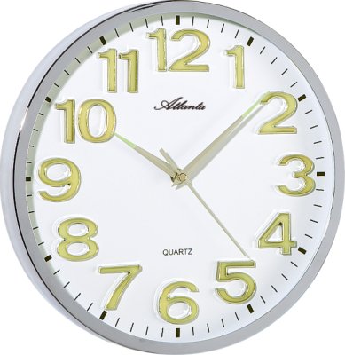 Designové nástěnné hodiny AT4428