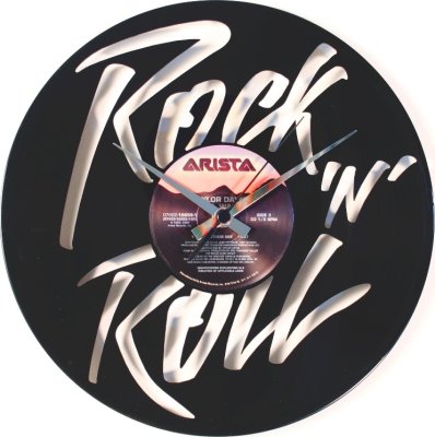 Designové nástěnné hodiny Discoclock 105 Rock n roll 30cm
