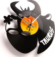 Designové nástěnné hodiny Discoclock Z02 Býk 30cm