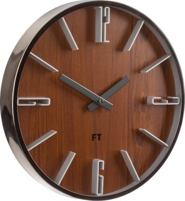 Designové nástěnné hodiny Future Time FT6010TT Numbers 30cm