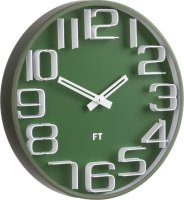 Designové nástěnné hodiny Future Time FT8010GR Numbers 30cm