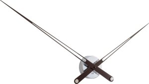 Designové nástěnné hodiny Future Time FT9130BK Hands black 100cm