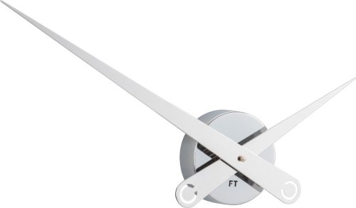 Designové nástěnné hodiny Future Time FT9620WH Hands white 60cm