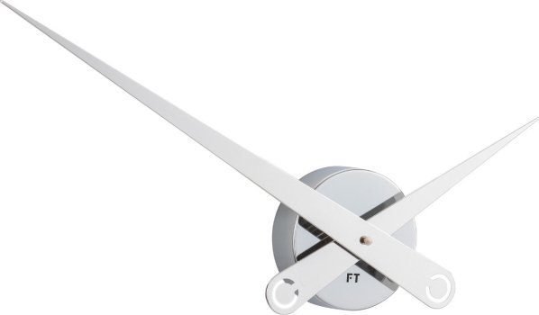 Designové nástěnné hodiny Future Time FT9620WH Hands white 60cm