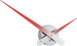 Designové nástěnné hodiny Future Time FT9630RD Hands 60cm