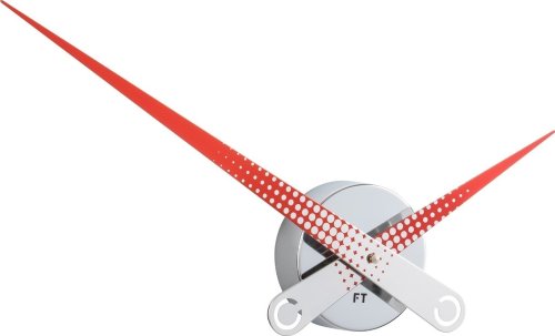 Designové nástěnné hodiny Future Time FT9630RD Hands 60cm