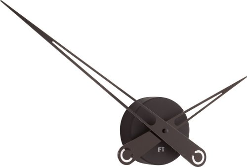 Designové nástěnné hodiny Future Time FT9650BK Hands black 60cm