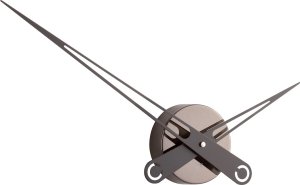 Designové nástěnné hodiny Future Time FT9650TT Hands titanium grey 60cm