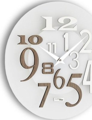 Designové nástěnné hodiny I036GRA IncantesimoDesign 35cm