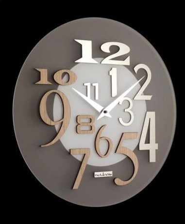 Designové nástěnné hodiny I036S IncantesimoDesign 35cm