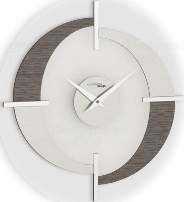 Designové nástěnné hodiny I192GRA IncantesimoDesign 40cm