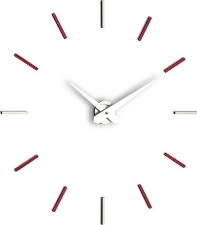 Designové nástěnné hodiny I200MVN red IncantesimoDesign 90-100cm