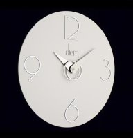 Designové nástěnné hodiny I501BN white IncantesimoDesign 40cm