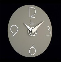 Designové nástěnné hodiny I501GR grey IncantesimoDesign 40cm