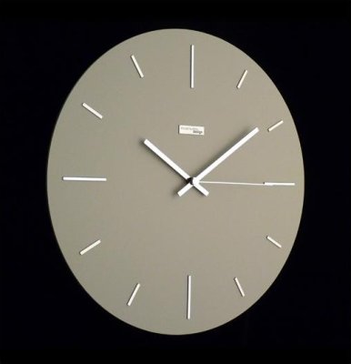 Designové nástěnné hodiny I502GR grey IncantesimoDesign 40cm