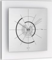Designové nástěnné hodiny I558M chrome IncantesimoDesign 40cm