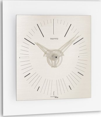 Designové nástěnné hodiny I562CH champagne IncantesimoDesign 40cm
