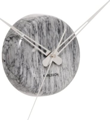 Designové nástěnné hodiny KA5535GY Karlsson 30cm