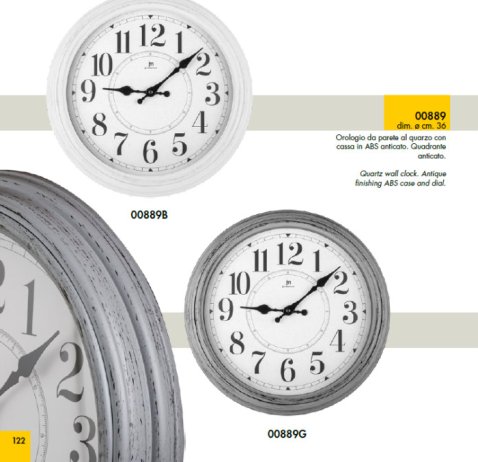 Designové nástěnné hodiny L00889B Lowell 36cm
