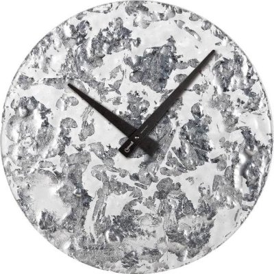 Designové nástěnné hodiny Lowell 11808 Luna di vetro Design 38cm