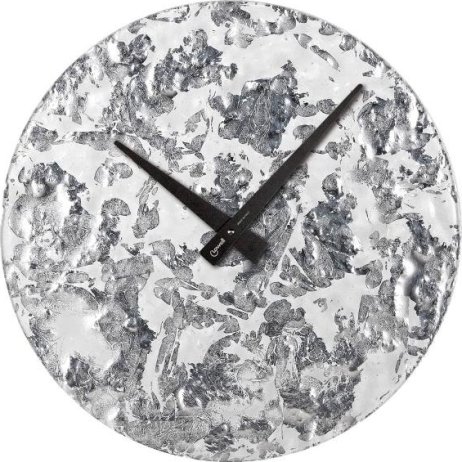 Designové nástěnné hodiny Lowell 11808 Luna di vetro Design 38cm